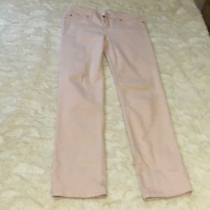 CLEO LIGHT PINK DENIM PANTS SIZE 2 REGULAR LENGTH